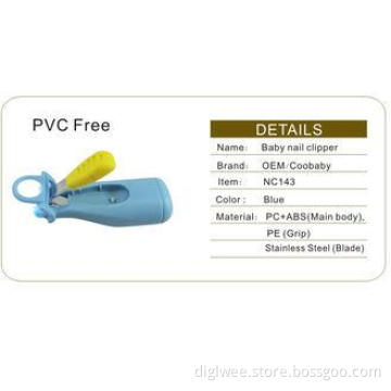 portable Anti-slip magnifying glass Baby Nail Clippers With